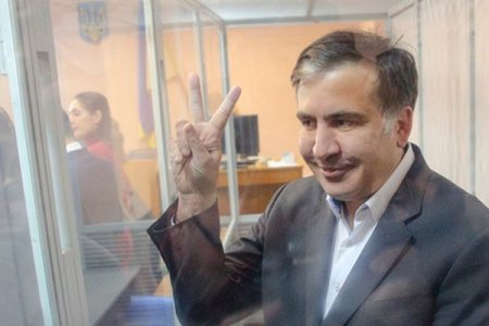 Saakaşvili azadlıqda