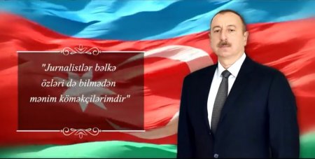 Azərbaycan jurnalistləri Prezident İlham Əliyevi ad günü münasibətilə təbrik ediblər