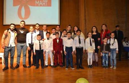Qızıldaş qəsəbə Mədəniyyət evində konsert təşkil edilib