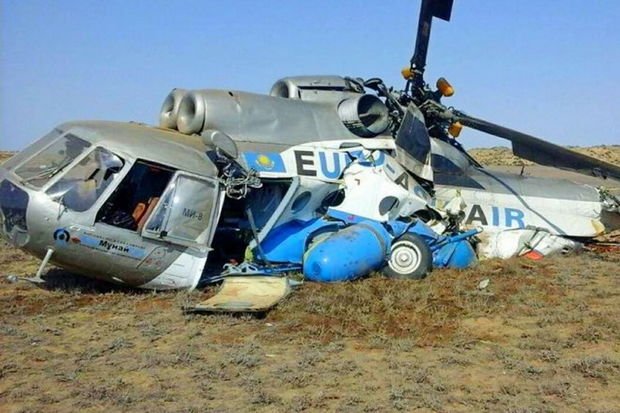 Rusiyada “Mi-8” helikopteri qəzaya uğrayıb