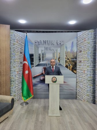 “Qanun və İcra” proqramı tanınmış hüquqşünas Əkbər Yusifoğlunun təqdimatında - FOTOVİDEO