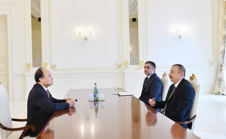 Prezident İlham Əliyev Beynəlxalq Telekommunikasiya İttifaqının baş katibini qəbul edib