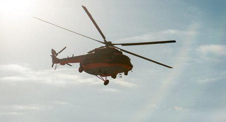 Tacikistan dağlarında alpinistlərin olduğu helikopter düşdü