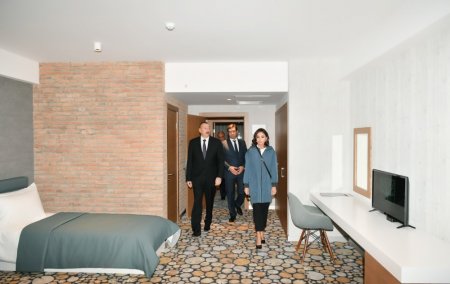Qaxda “Yurd Hotel”in açılışı oldu - Fotolar