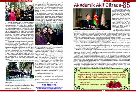 "MƏRHƏMƏT ELÇİSİ" jurnalının yeni buraxılışı işıq üzü gördü
