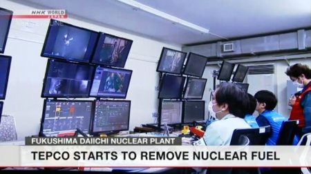 “Fukusima-1” AES-də qəzalı reaktordan yanacaq millərinin çıxarılmasına başlanılıb