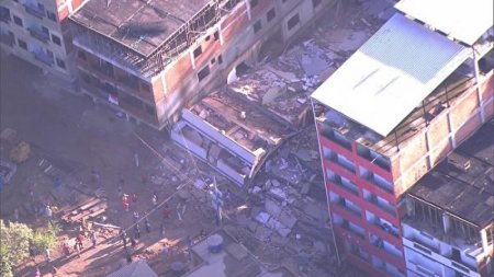 Braziliyada binanın uçması nəticəsində 18 nəfər ölüb