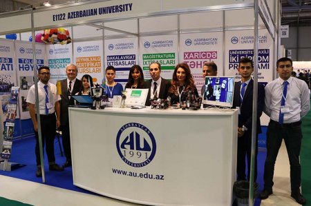 Azərbaycan Universiteti beynəlxalq təhsil sərgisində təmsil olunur