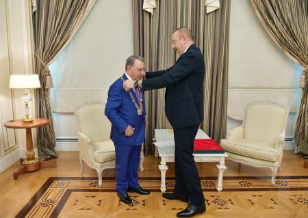Prezident Ramiz Mehdiyevi qəbul etdi - Fotolar