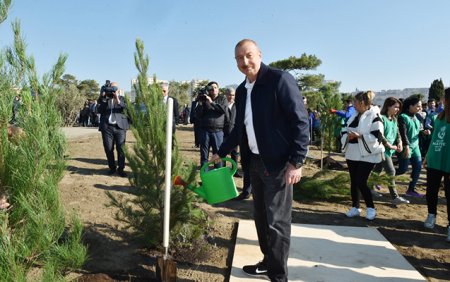 “Bu təbii mənzərə qorunmalıdır” - Prezident