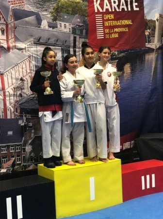 Karateçilərimiz Belçikada 2 medal qazandı - Foto