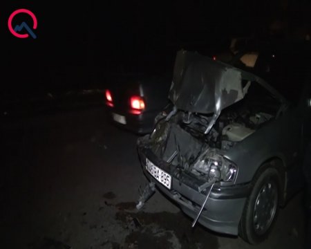 “Mercedes” sürüyə çırpıldı, 20-dən çox heyvan öldü - Fotolar