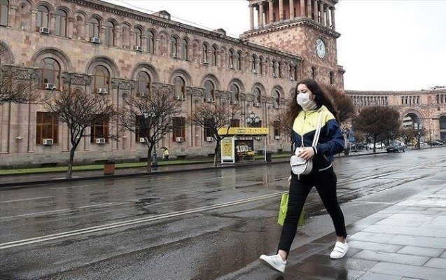 Ermənistanda bir gündə koronavirusa rekord yoluxma