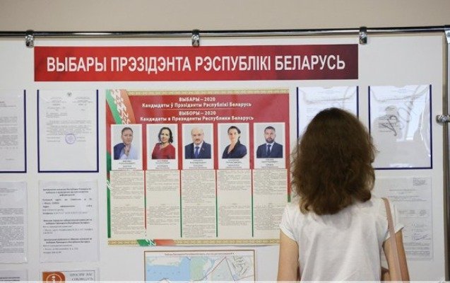 Belarusda prezident seçkiləridir