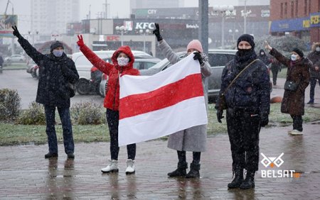 Belarusda aksiyalarda 250 nəfər saxlanıldı