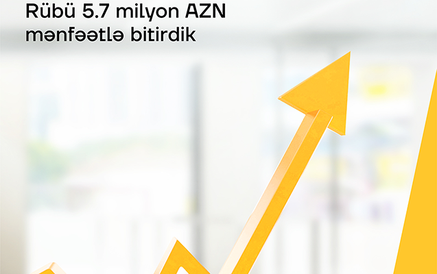 Yelo Bank 2021-ci ilə 5.7 milyon xalis mənfəətlə başlayıb
