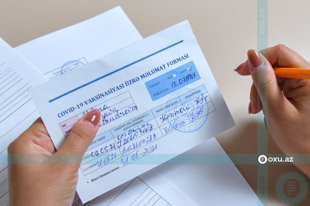 DİN və Baş Prokurorluqdan birgə əməliyyat: Saxta COVID-19 pasportu satanlar aşkarlandı - FOTO/VİDEO