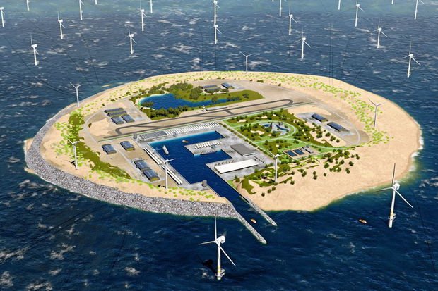 Belçikada dəniz üzərində enerji adası yaradılacaq