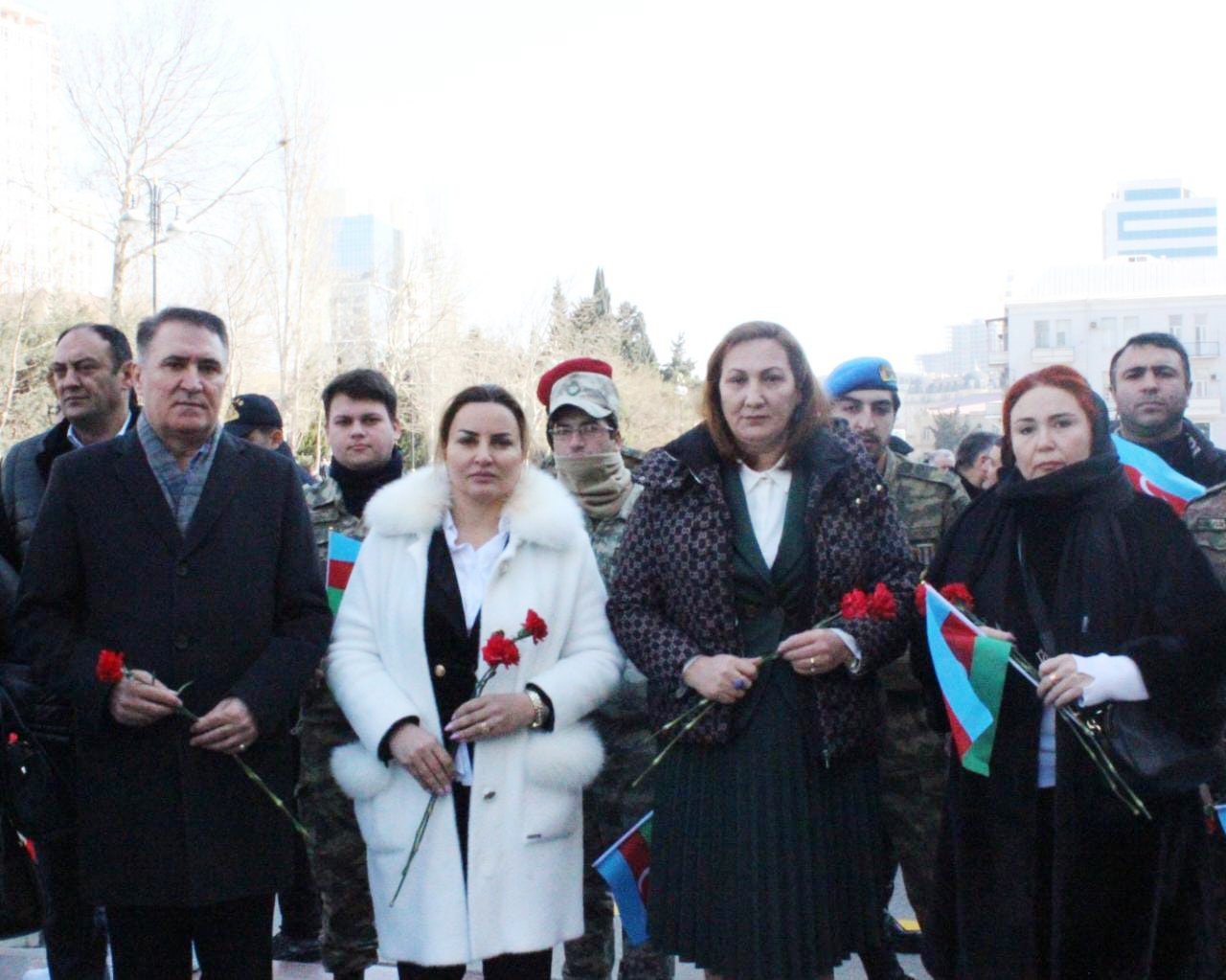 QHT rəsmiləri Xocalı abidəsini ziyarət ediblər