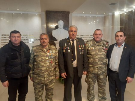 Qərbi Azərbaycan İcmasında Veteranlarla görüş