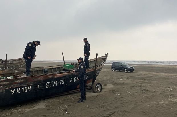 Nabranda su polisi qanunsuz balıq ovuna qarşı tədbir keçirib