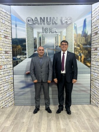 "Qanun və İcra” proqramı tanınmış hüquqşünas Əkbər Yusifoğlunun təqdimatında - FOTOVİDEO