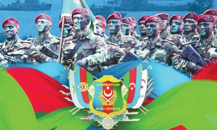 Azərbaycan ordusu-105 il.