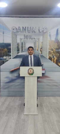"Qanun və İcra” proqramı tanınmış hüquqşünas Əkbər Yusifoğlunun təqdimatında - FOTOVİDEO