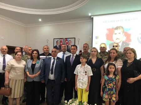 Şəhid Əlif Lətif oğlu Hacıyevin yubileyi qeyd olunub 
