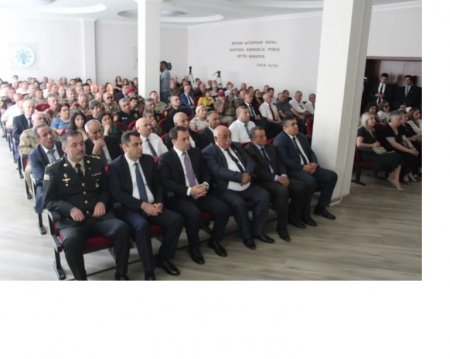 Şəhid Əlif Lətif oğlu Hacıyevin yubileyi qeyd olunub 