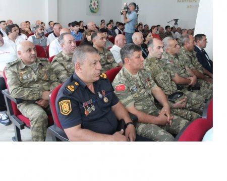 Şəhid Əlif Lətif oğlu Hacıyevin yubileyi qeyd olunub 