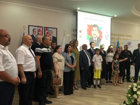 Şəhid Əlif Lətif oğlu Hacıyevin yubileyi qeyd olunub 