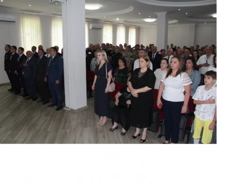 Şəhid Əlif Lətif oğlu Hacıyevin yubileyi qeyd olunub 