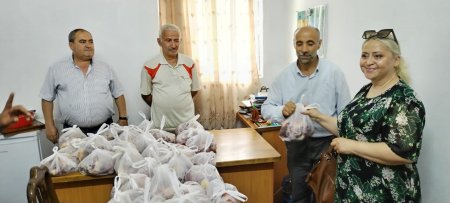 İş adamı İlham Ağayev Nəsimi və Binəqədi rayonu veteranlarına yardım etdi