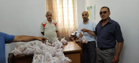 İş adamı İlham Ağayev Nəsimi və Binəqədi rayonu veteranlarına yardım etdi