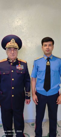 Azərbaycanlı gəncə General Mayor rütbəsi verildi