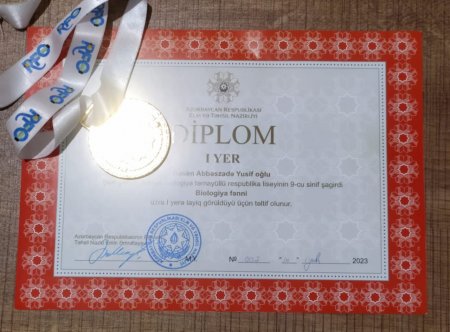 Nobel mükafatı qazanmaq iddiası olan Şəkili şagird...