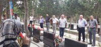 Sumqayıtda şəhid Emil İsgəndərovun anım günü keçirilib