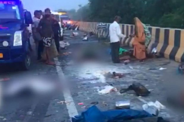 Hindistanda baş verən yol-nəqliyyat hadisəsində 11 nəfər ölüb