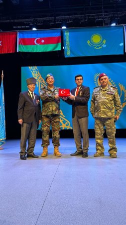 Azərbaycan Vətən Müharibəsi Veteranları İctimai Birliyinin veteranları Qazaxıstanda - "BİZ TARİX YAZIRIQ- TURAN"