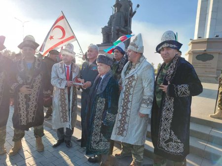 Turan-Türk Dövlətləri Veteranlar Birliyi Qazaxstanda səfərdə