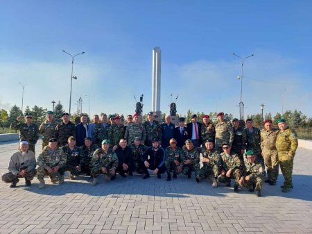 Turan-Türk Dövlətləri Veteranlar Birliyi Qazaxstanda səfərdə