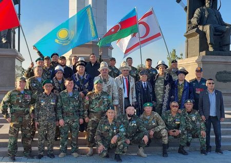 Turan-Türk Dövlətləri Veteranlar Birliyi Qazaxstanda səfərdə