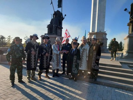 Turan-Türk Dövlətləri Veteranlar Birliyi Qazaxstanda səfərdə