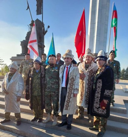 Turan-Türk Dövlətləri Veteranlar Birliyi Qazaxstanda səfərdə