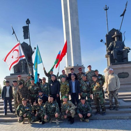 Turan-Türk Dövlətləri Veteranlar Birliyi Qazaxstanda səfərdə