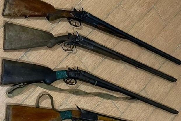 Goranboyda vətəndaşlarda odlu silah aşkarlanıb 