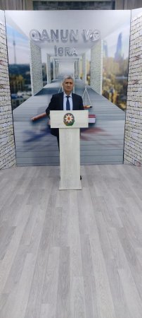 "Qanun və İcra” proqramı tanınmış hüquqşünas Əkbər Yusifoğlunun təqdimatında - FOTOVİDEO
