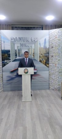 "Qanun və İcra” proqramı tanınmış hüquqşünas Əkbər Yusifoğlunun təqdimatında - FOTOVİDEO