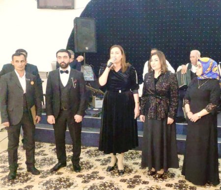 Qayğıya ehtiyacı və Əlilliyi olan Şəxslərə Dəstək İctimai Birliyin idarə heyəti Vətən müharibəsinin qazisi Mirmövsümün toy məclisində iştirak ediblər